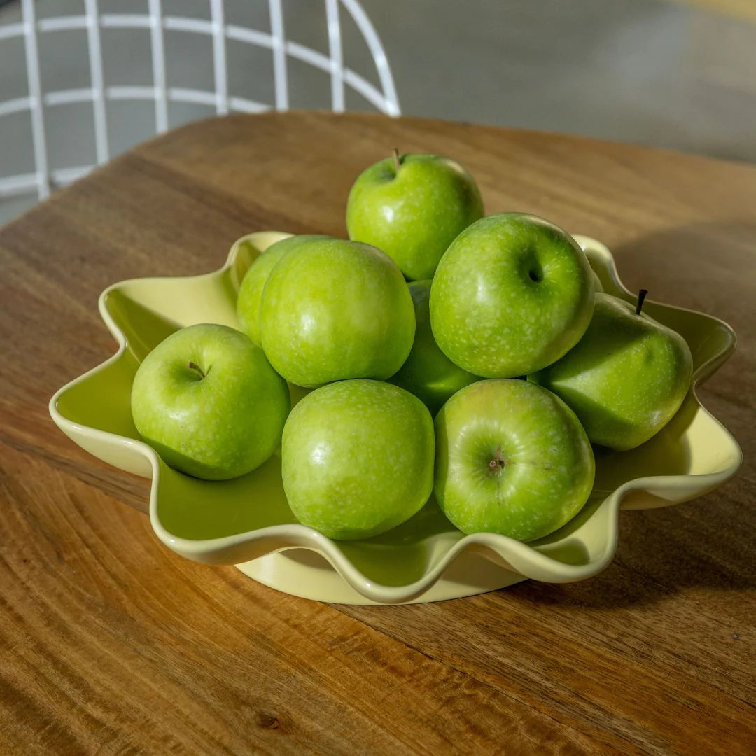 Sun Stoneware Serving Bowl