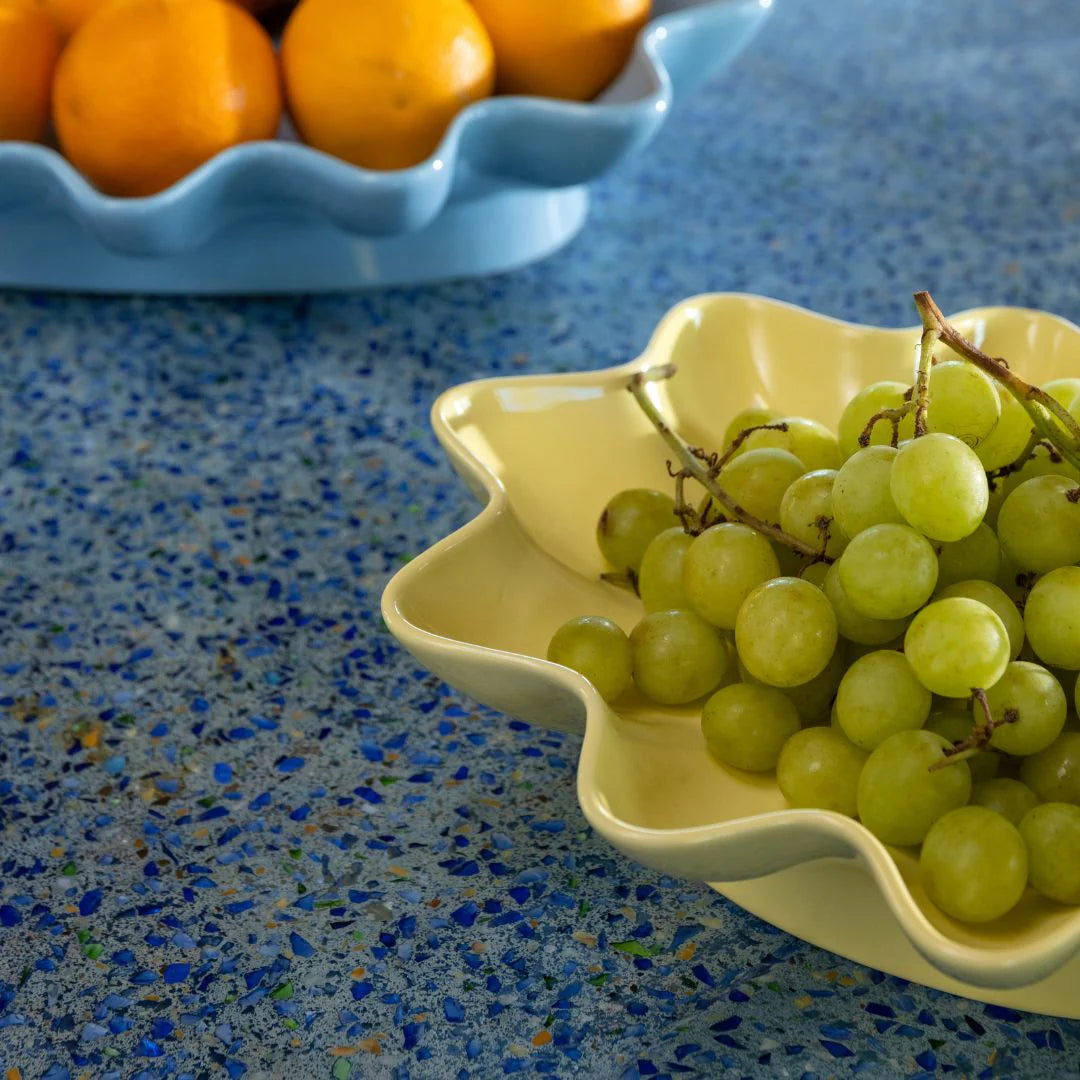 Sun Stoneware Serving Bowl
