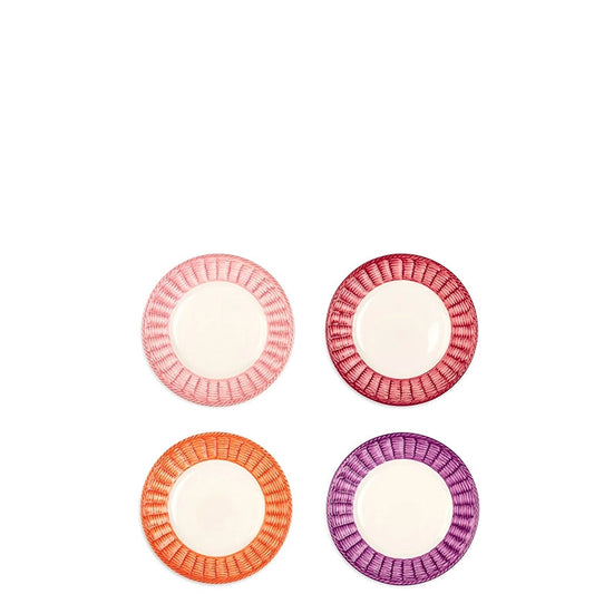 Willow Dessert Plates (Set of 2, 4)