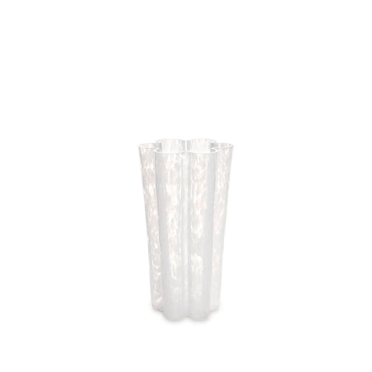 Opaline white Flower Bucket