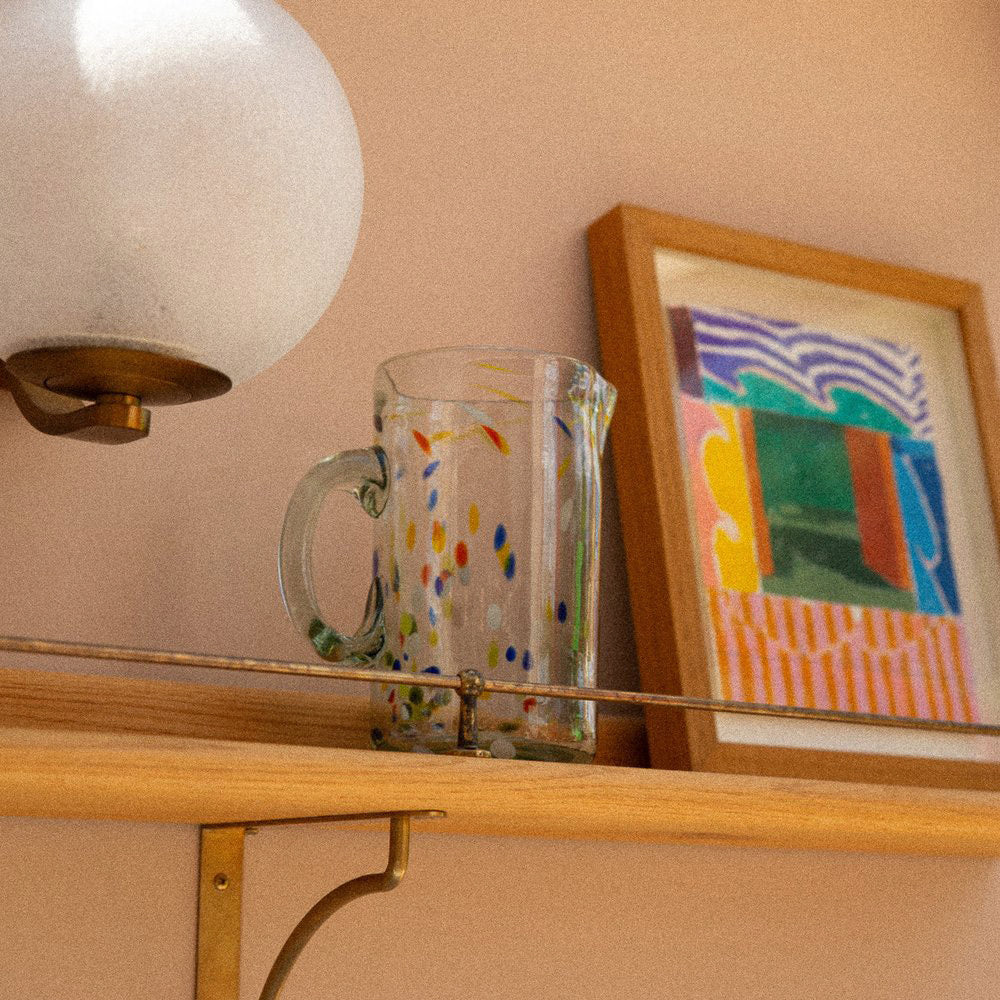 Pitcher, Terrazzo Multicolor