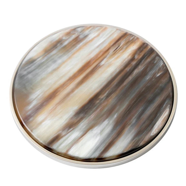 Natural Horn Coasters 6 pcs