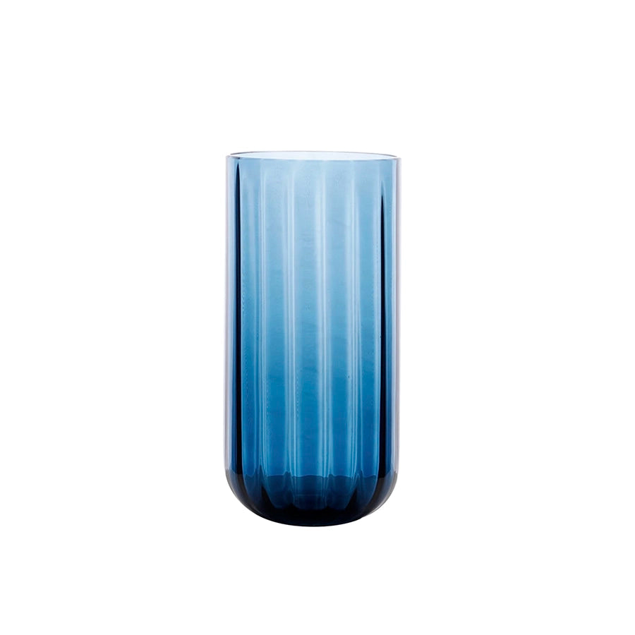 Tall Blue Vase
