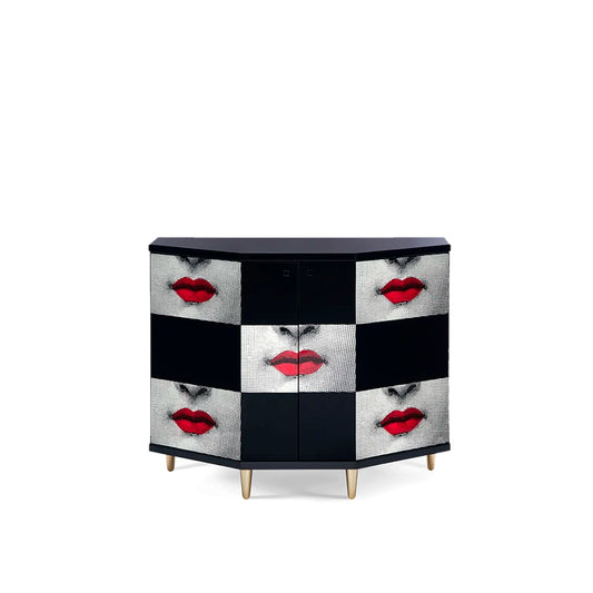 Polyhedric Kiss Small Cabinet
