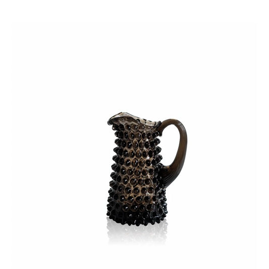 Black Smoke Hobnail Jug 350 ml