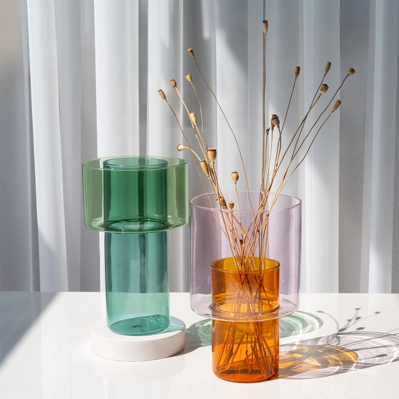 Vase A - Petrol Green