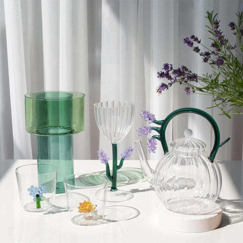 Vase A - Petrol Green