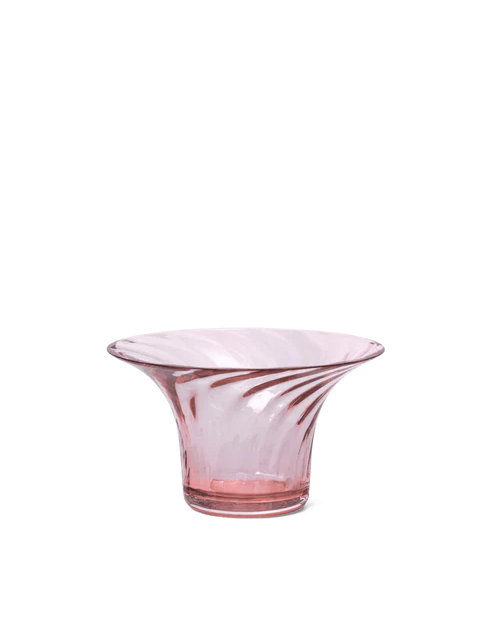 Filigran Optic Anniversary Tealight Holder Ø11 blush