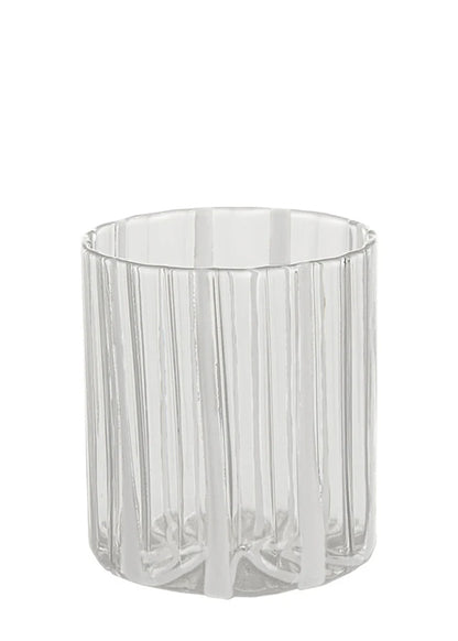 Loos White Stripe Tumbler
