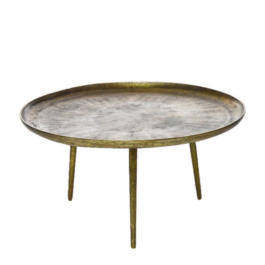 Antique Brass Coffee Table By Polspotten