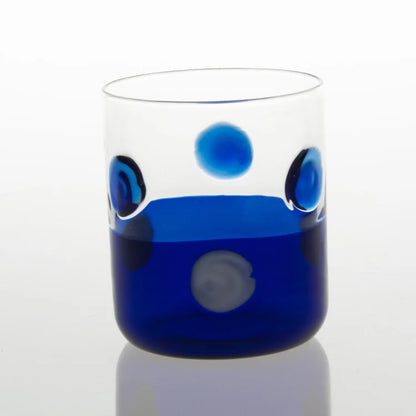 Mezzo & Mezzo Bolle Blue Glass