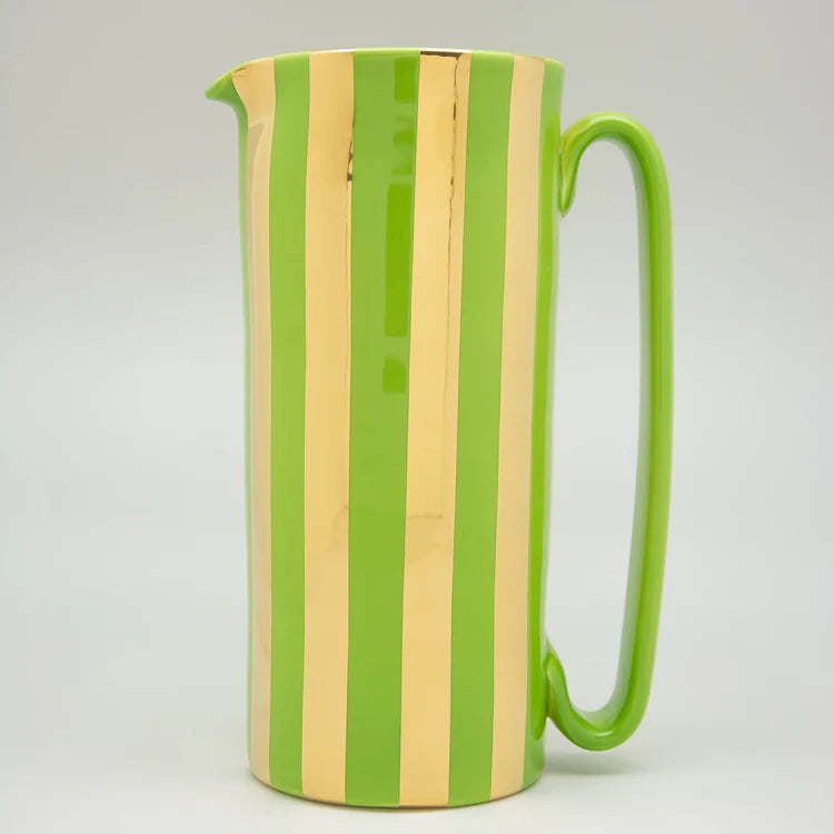 Serlio Mercante Gold 24K & Green Carafe