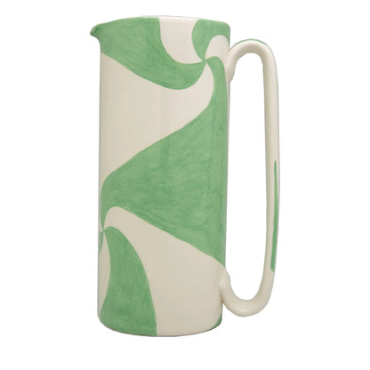 Serlio Green Atellani Ceramic Carafe
