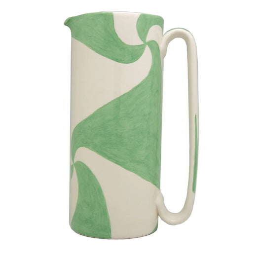 Serlio Green Atellani Ceramic Carafe