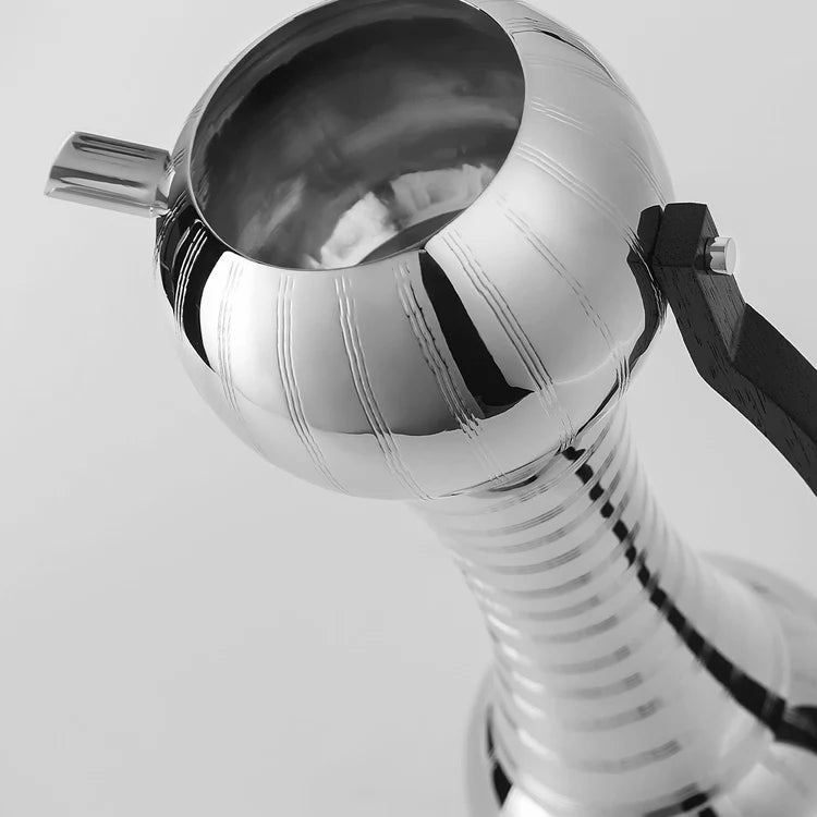 Cacatoo Ridged Sivlery Pitcher