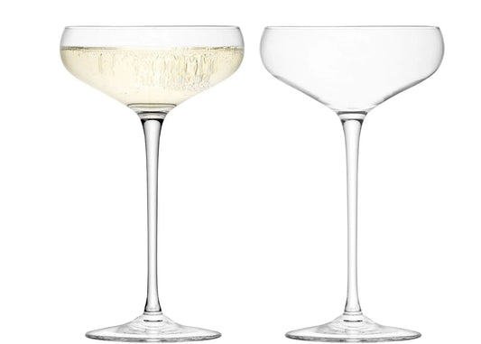 Champagne Saucer Set of 2