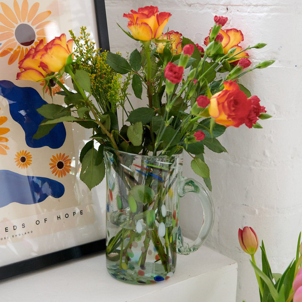 Pitcher, Terrazzo Multicolor