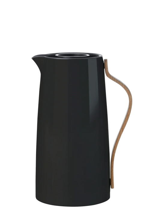 Emma vacuum jug, coffee - 1.2 l. - black