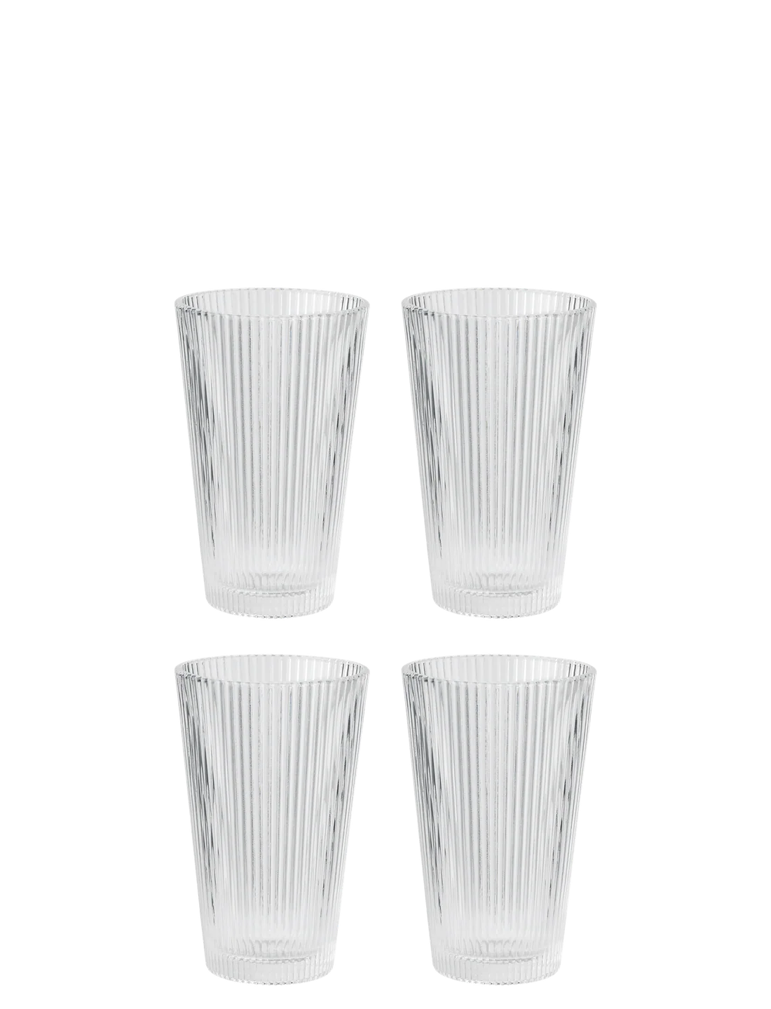 Pilastro drinking glass 0.35 l. 4 Pcs clear