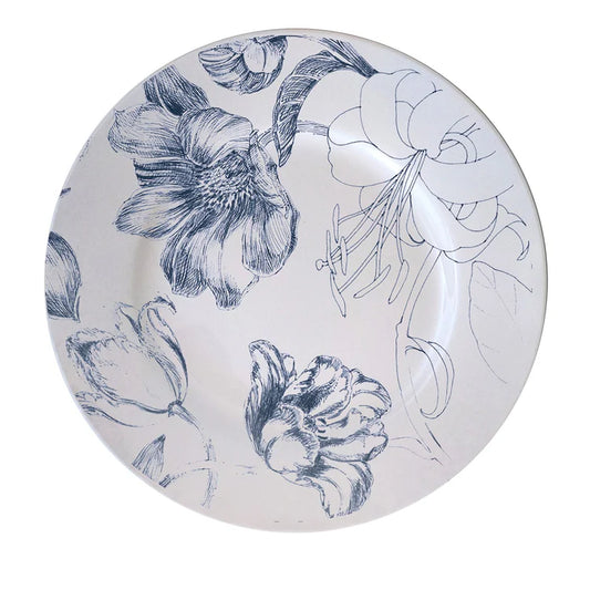 Marie Antoinette Blue Set of 2 Bread Plates
