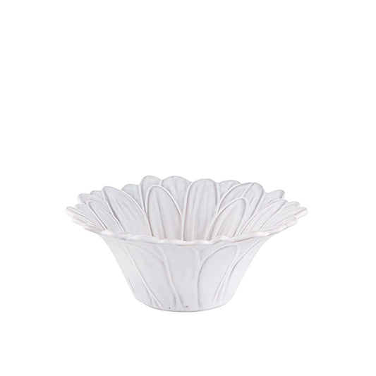 Bordallo Pinheiro Maria Flor White Daisy Bowl