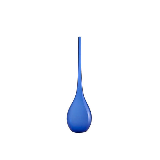 Blue Drop-Shaped Vase