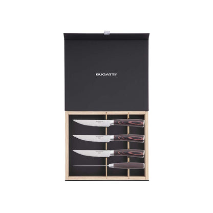 Bugatti Osteria Serrated Steak Knives, Set of 4