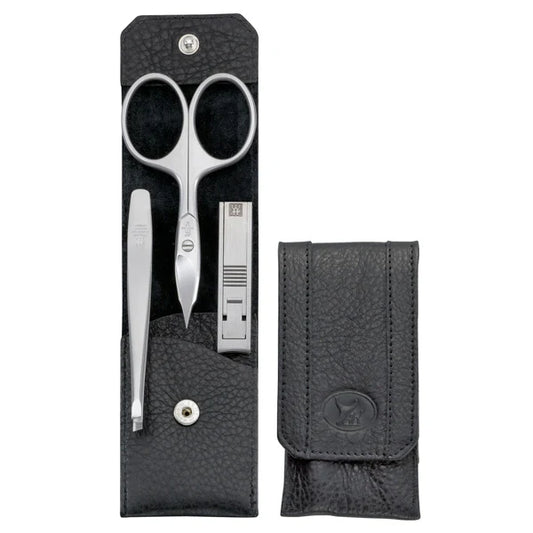 Yak Leather Twinox 3-Piece Manicure Set