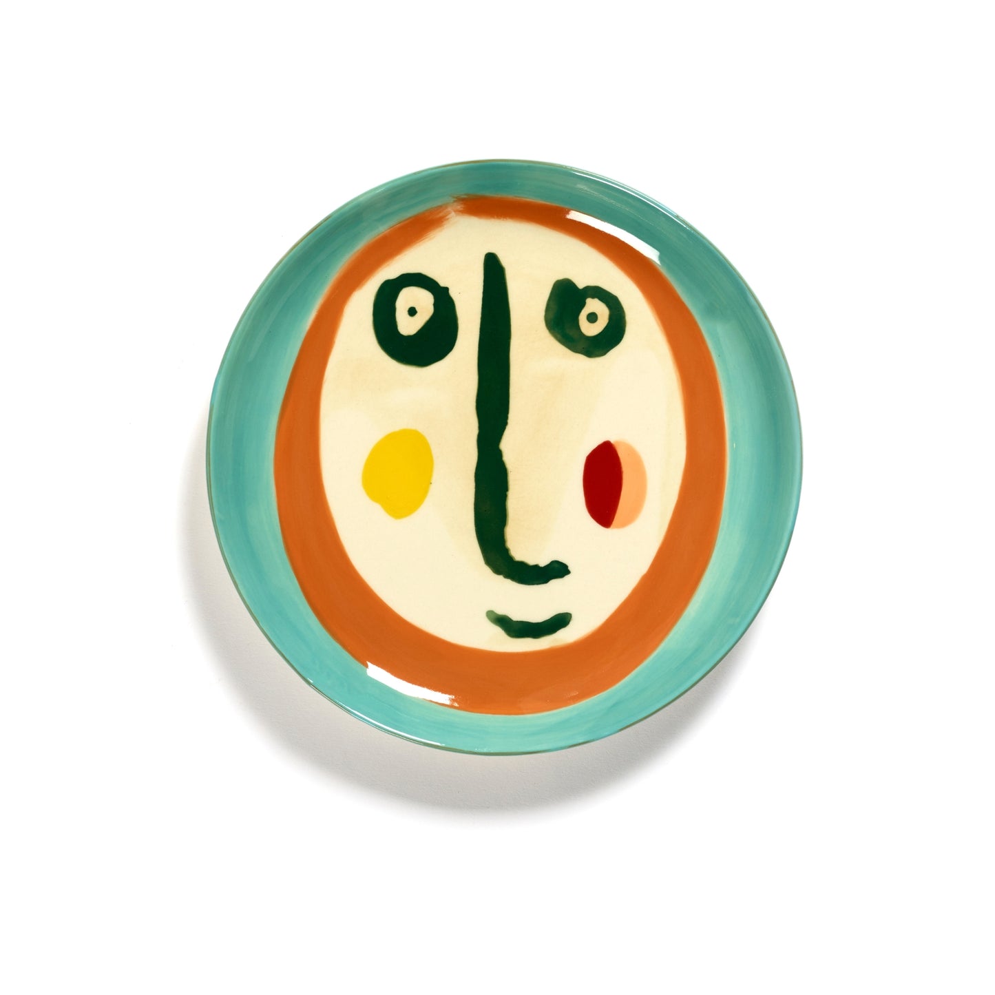 Plate Feast S Face 2 Set Of 2