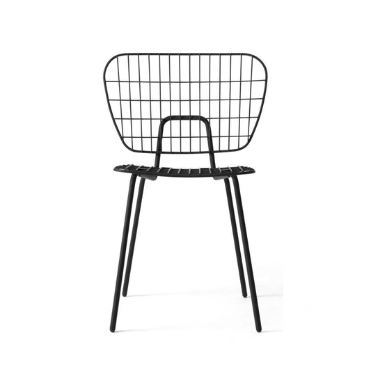 WM String Dining Chair Black By Menu