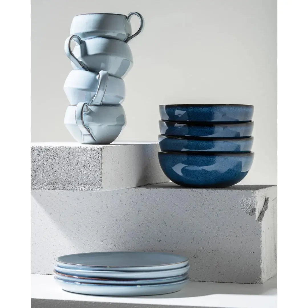 Breakfast Set Of 12 Pure Tableware Pascale Naessens, bowls set, tableware, dining able set for all your needs
