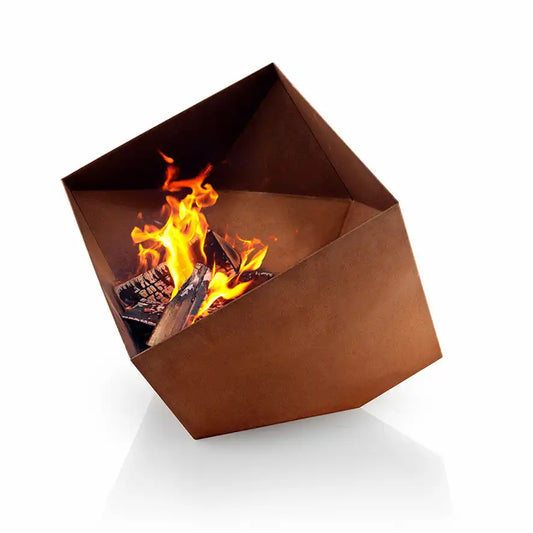 Firecube Fire Pit Corten Steel