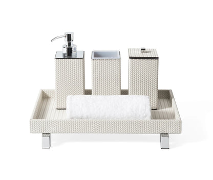 Poseidon Square Bathroom Set Cream