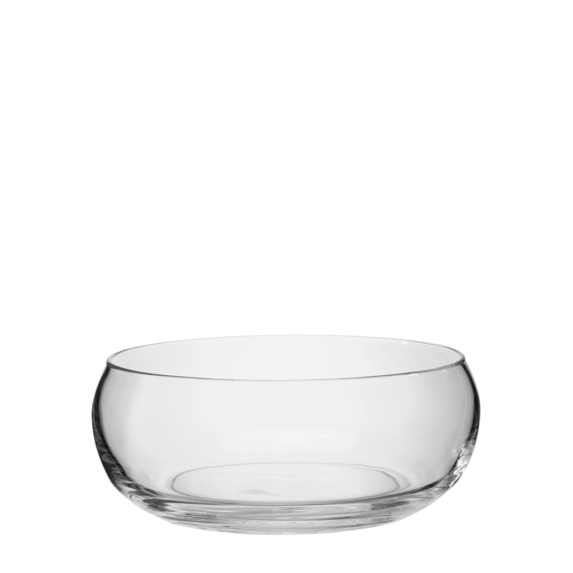 Round serving bowl